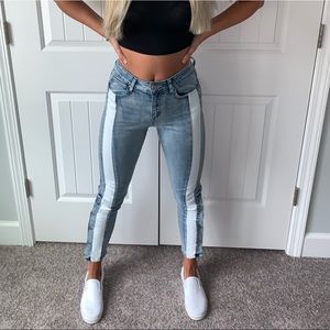 High Waisted Denim Jeans